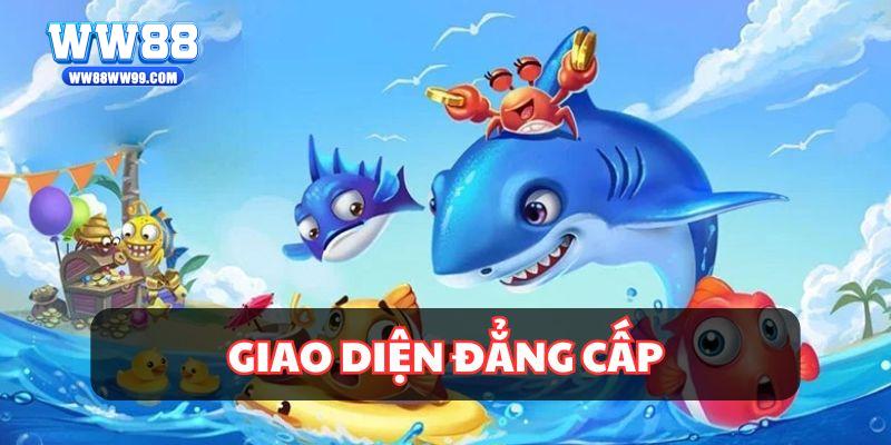 Giao diện game vô cùng đẹp mắt