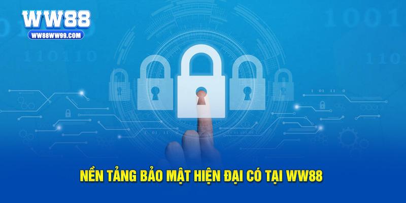 Nền tảng bảo mật hiện đại có tại WW88